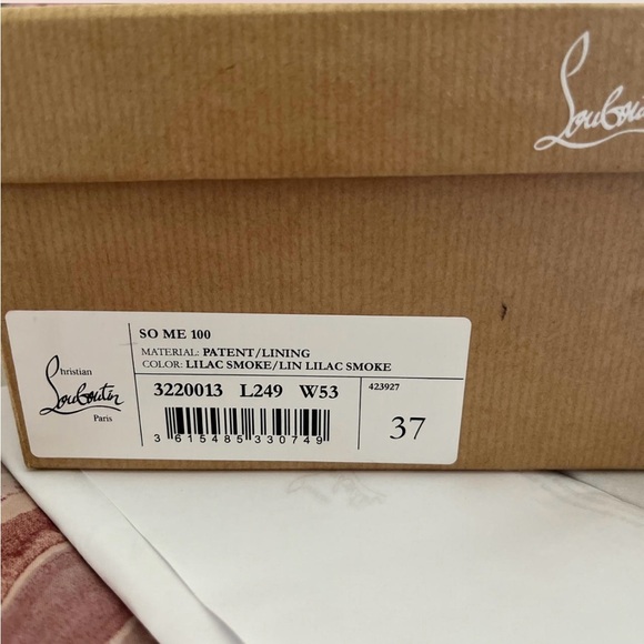 Christian Louboutin Purple Shoes - Picture 4 of 4